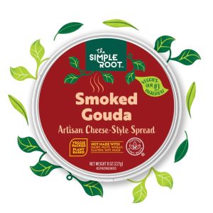 The Simple Root – geräuchert Gouda Artisan Käse-Stil verteilt 8 Unzen – (pac