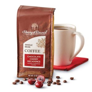 Harry & David ganze Bohnenkaffee Schokolade-Kirsche Dekadenz