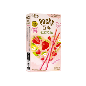 Pocky Erdbeeren aus Milch (China)