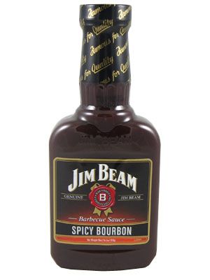 Jim Beam scharf Bourbon Grillsauce, 18oz