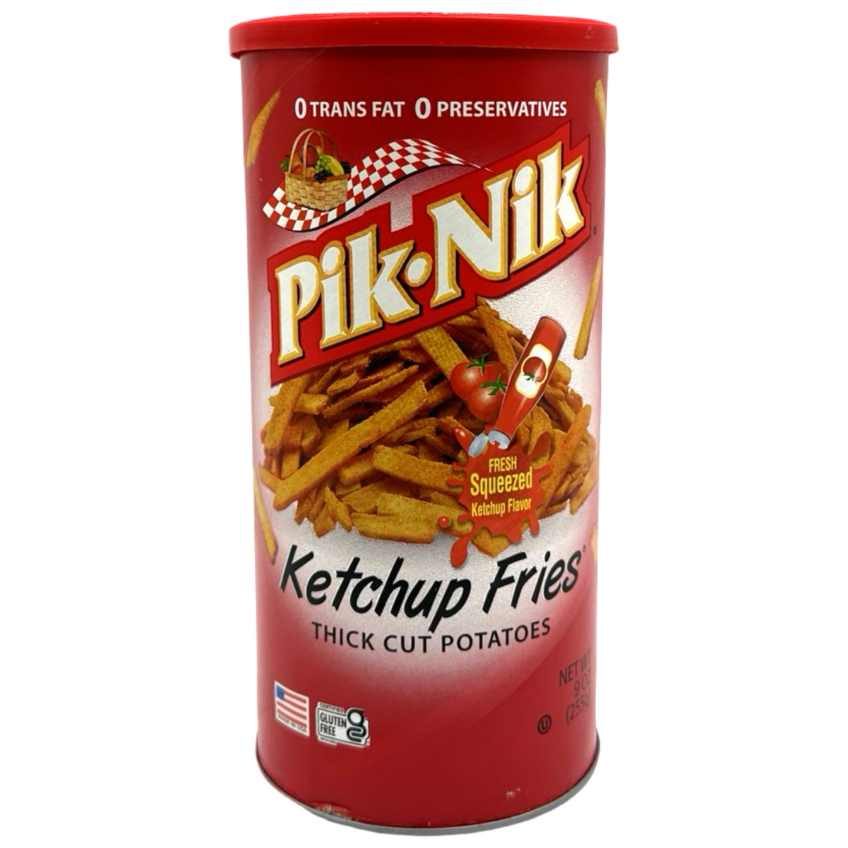 Pik-Nik Ketchup Geschmack Fries (groß) – 9 OZ