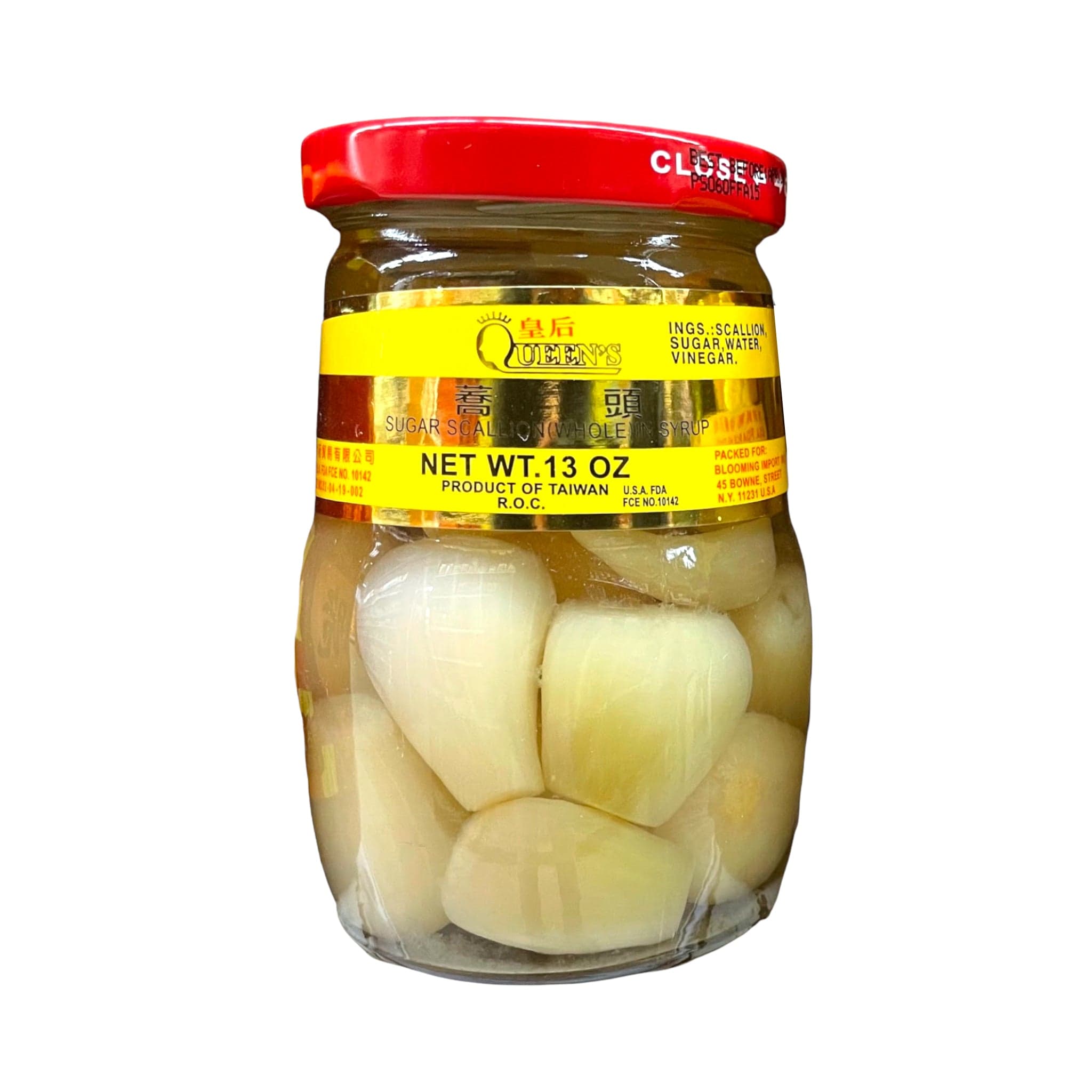 Queen's Zucker Scallion (Ganz) im Sirup