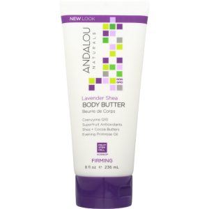 Andalou Naturals Körper Butter straffende Lavendel Shea, 8 Unzen