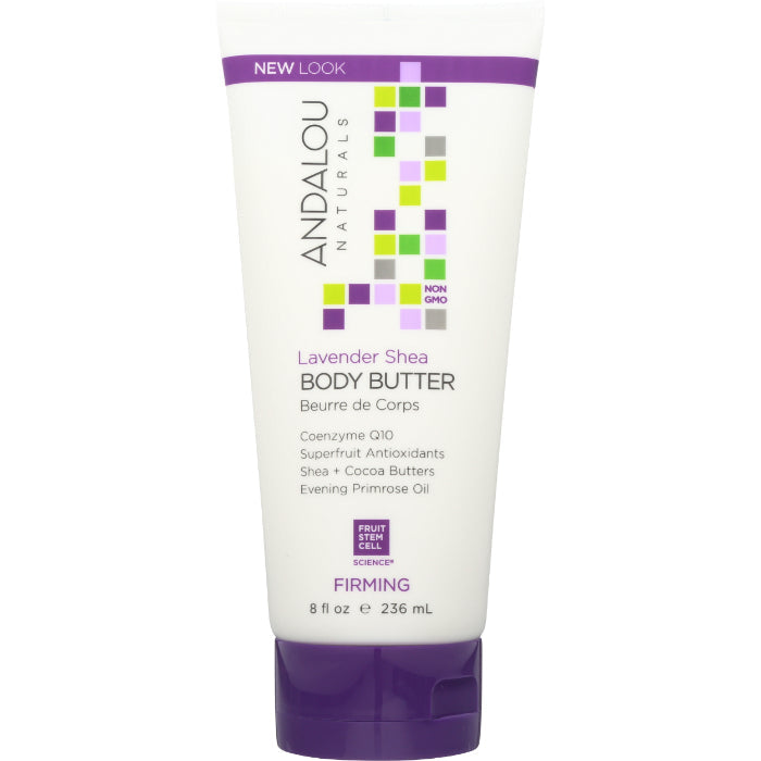 Andalou Naturals Körperbutter Straffende Lavendel Shea, 8 oz