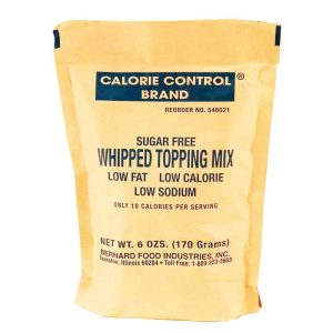 Zuckerfrei gepeitscht Topping Mischung- 6oz