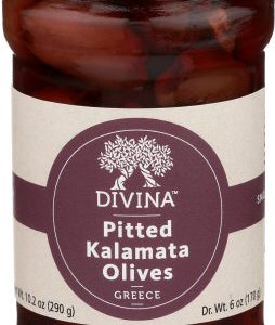 Divina – oliv kalamata gepumpt, 6 Unzen Packung mit 6