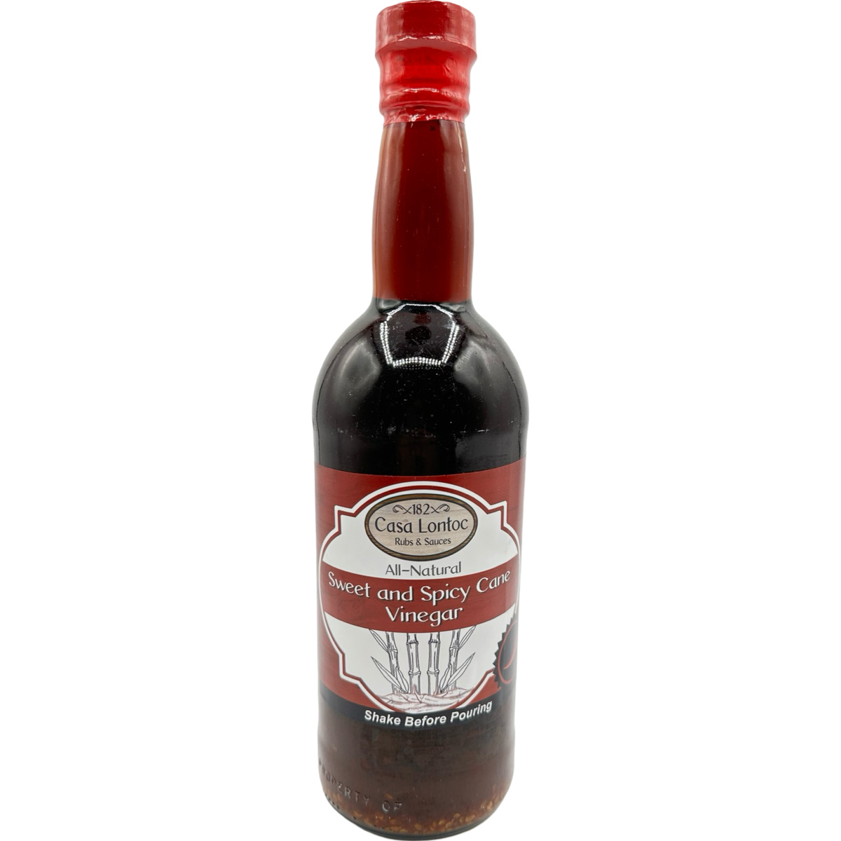 Casa Lontoc – Süßer & Würziger Zuckerrohressig – 750 ML (25.36fl oz)