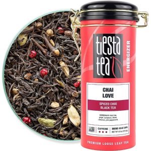 Tiesta Tee – Chai Liebe Energizer Tee, 4 Unzen Packung mit 6