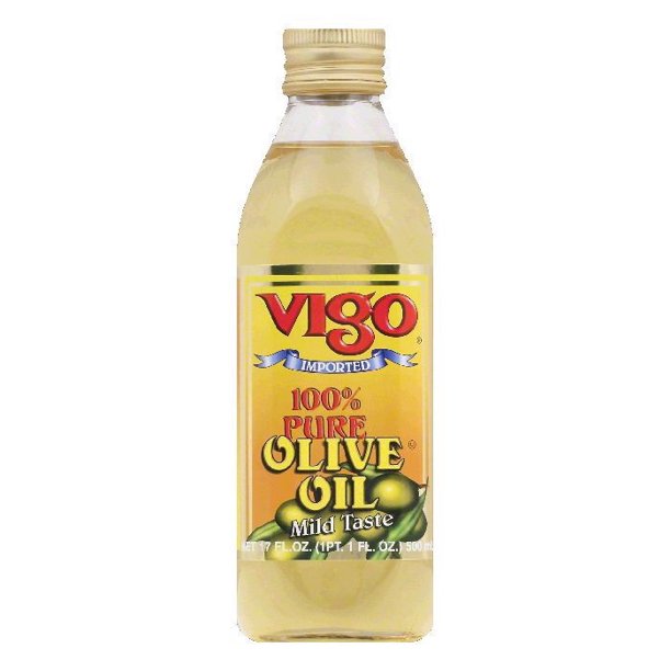 Vigo – reines Olivenöl, 17 oz – Packung mit 8 Stück