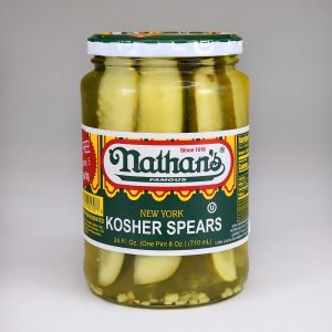 hermanns – pickle koscher speers 24 oz – pack of 12