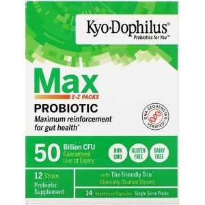 Kyolische – kyo dophilus max probiotische vegetarische Kapseln, 14-fach