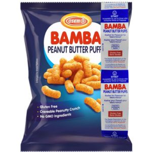 Osem Bamba Erdnussbutter-Puffs, koscher für Passah, glutenfrei, 7 Unzen
