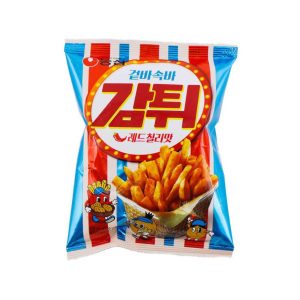 Nongshim Kartoffelchips roter Chili (korea)