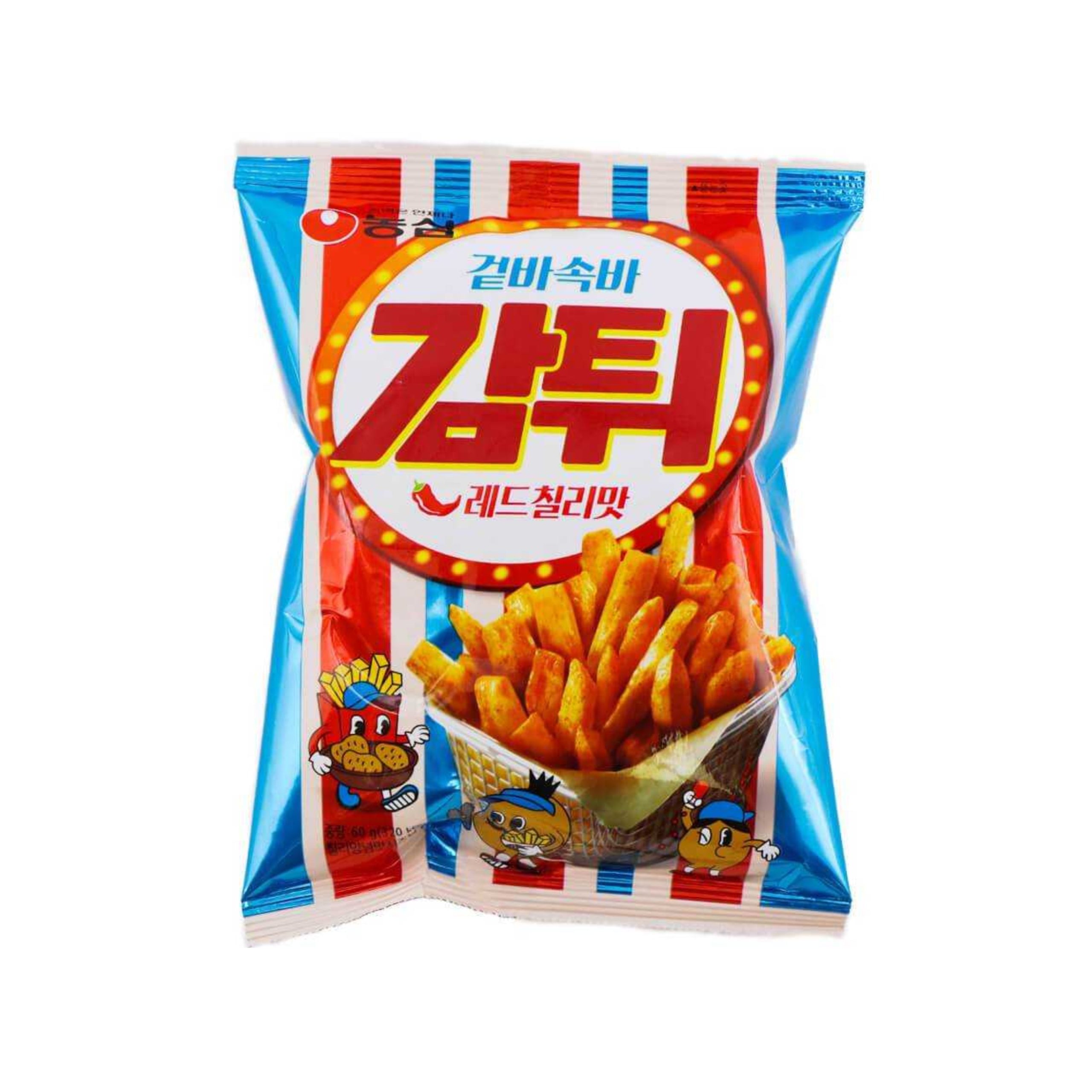 Nongshim Kartoffelchips Roter Chili (Korea)