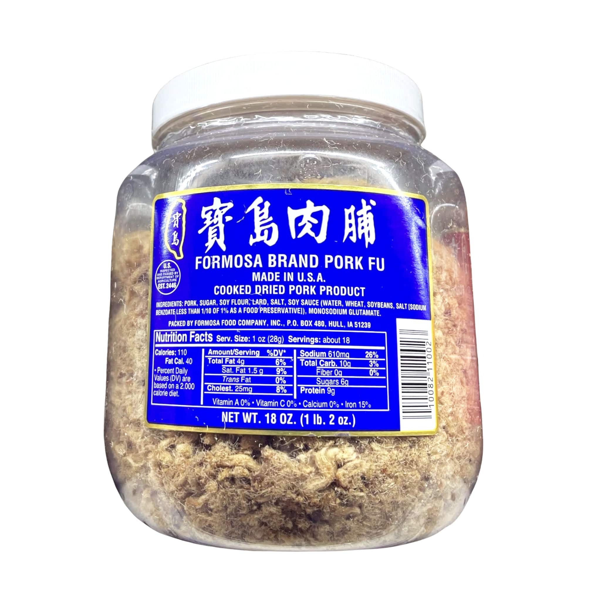 Formosa Marke Schweinefleisch Fu