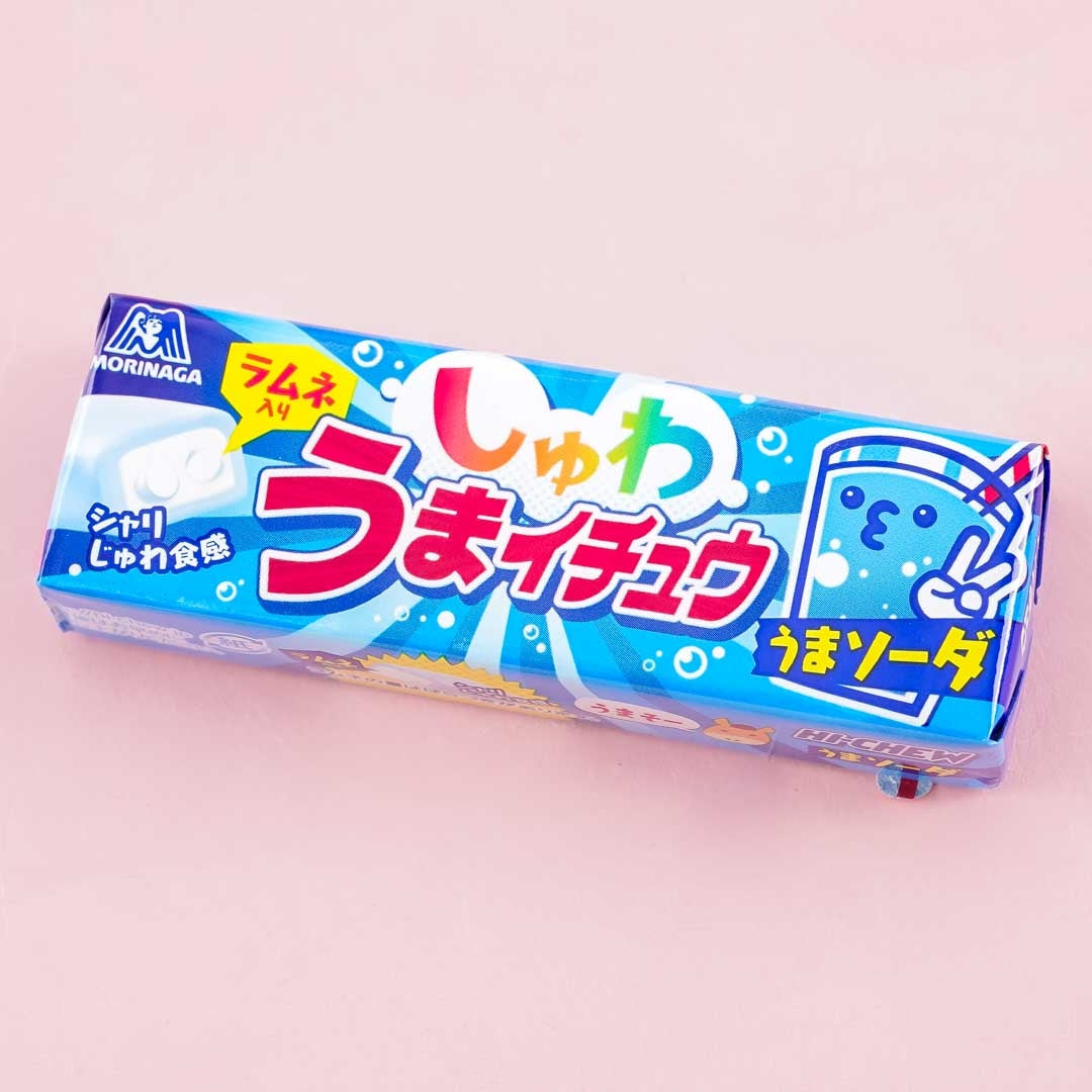 Morinaga Shuwauma Ichu Uma Soda Süßigkeiten – Clear Soda