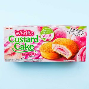Lotte W Custard Kuchen weißer Pfirsich