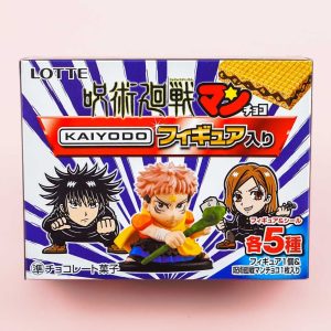 jujutsu kaisen x bikkuriman choco Waffel mit figur