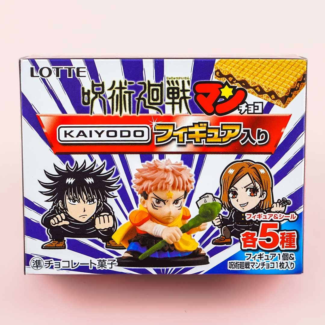 Jujutsu Kaisen Bikkuriman Choco Waffel mit Figur
