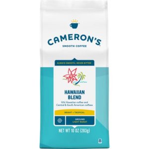 Camerons Kaffee – gemahlener Kaffee hawaiian Mischung, 10 Unzen Packung mit 6