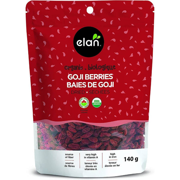 Elan Beeren Goji Org 4.9 Oz – Packung mit 8