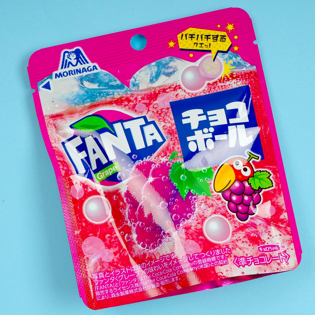 Fanta X Morinaga Chocoball Süßigkeiten – Traube