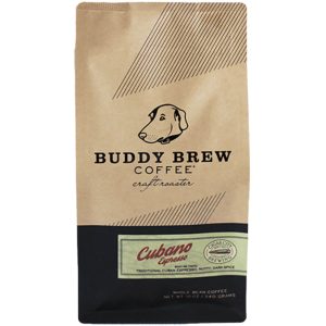 Buddy Brew Ganze Bohnenkubano Espresso Kaffee, 12 Unzen (Packung mit 6)