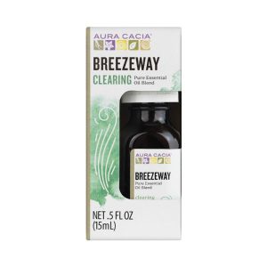 Aura Cacia Ätherisches Öl Breezeway, 0,5 Fl Oz – Packung mit 1