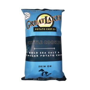 GREAT LAKES Kartoffel – Chips Kartoffelsalz Essig 8 Unzen – Packung mit 12