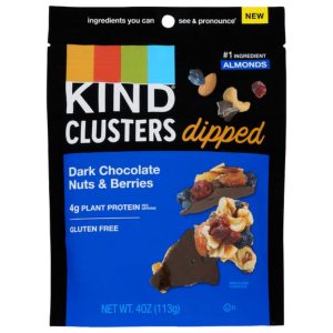 Art – Cluster Dunkle Schokolade Nüsse & Beeren 4 OZ – Packung mit 8