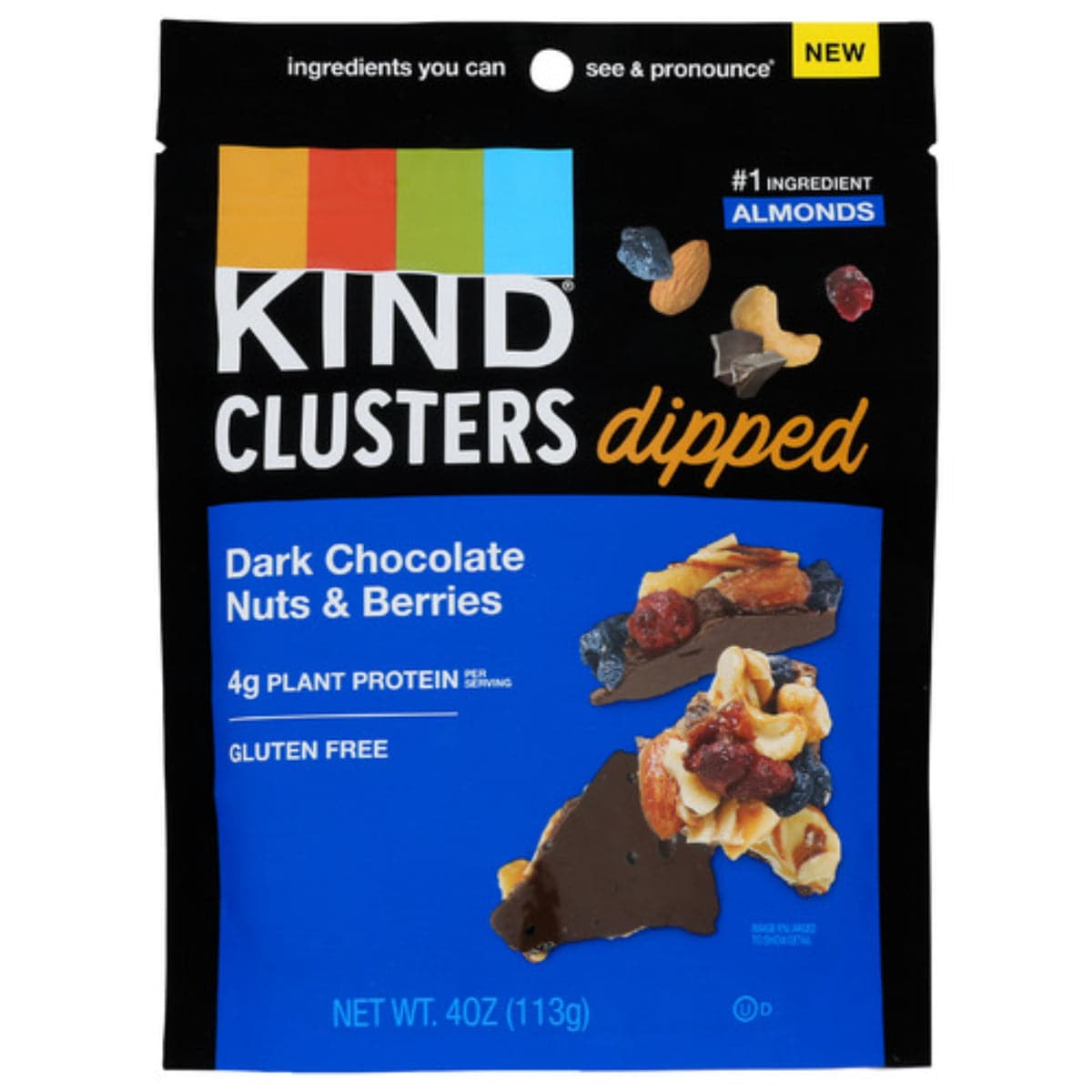 Art – Cluster Dunkle Schokolade Nüsse & Beeren 4 OZ – Packung mit 8