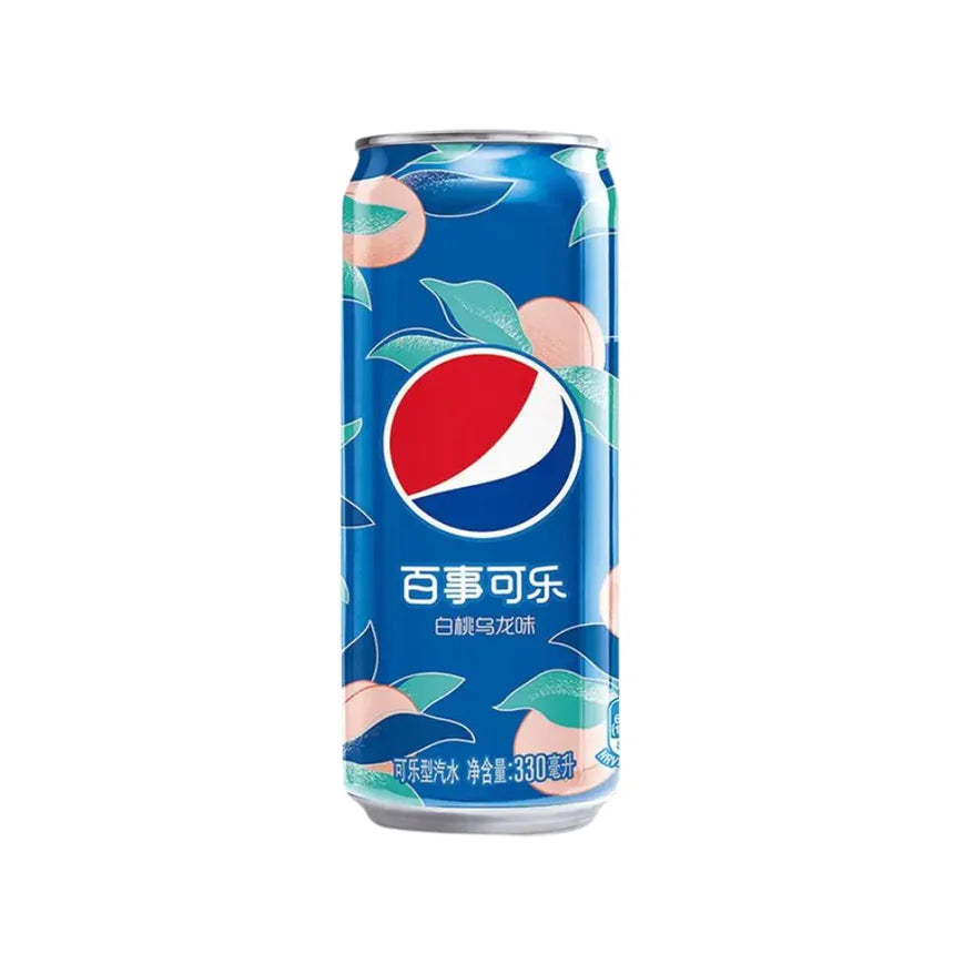Pepsi Weißer Pfirsich Oolong Dose