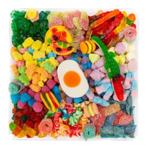 Gummi Explosion Bonbon-Charcuterie-Brett