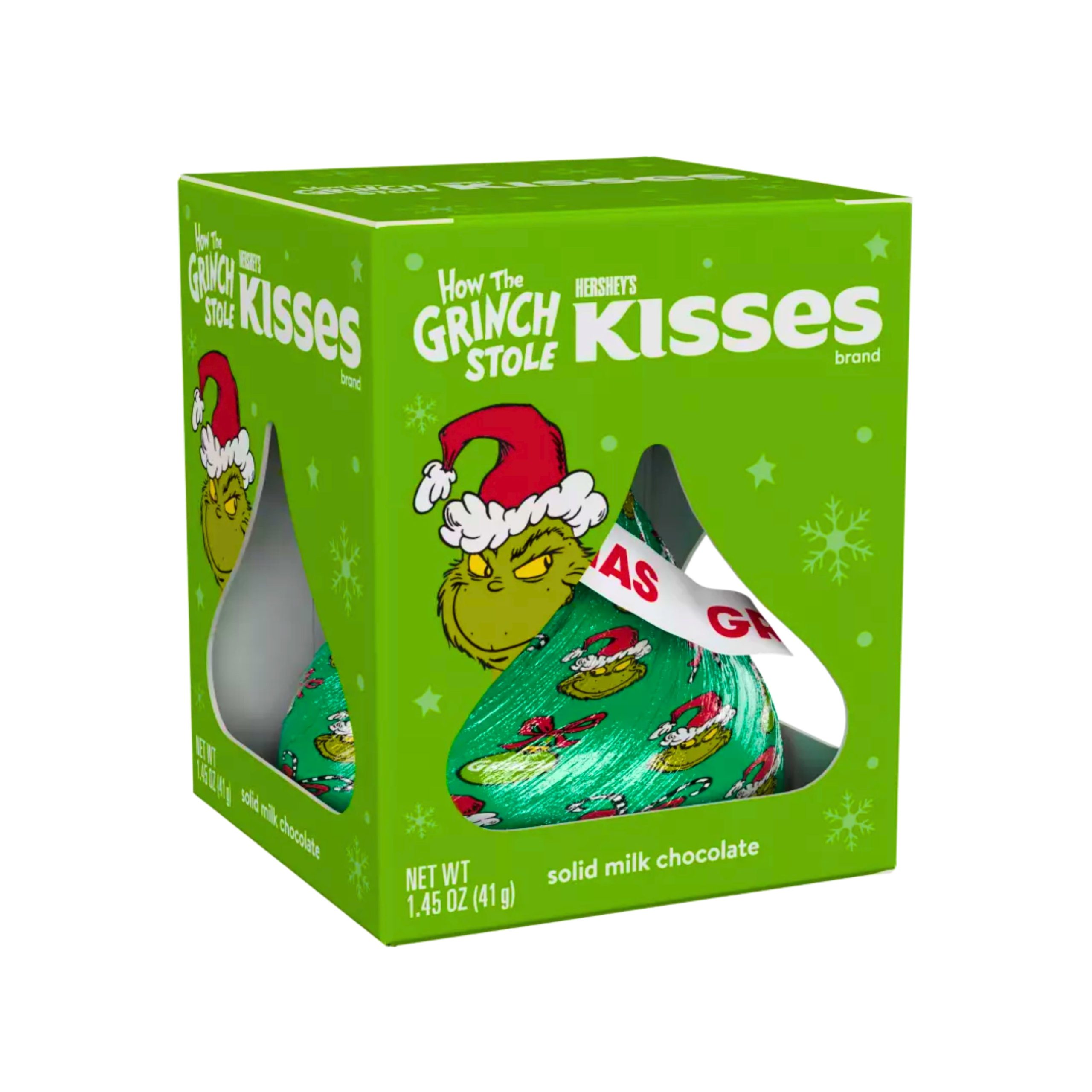 Hershey's Milchschokolade Kiss Grinch Foil (US)