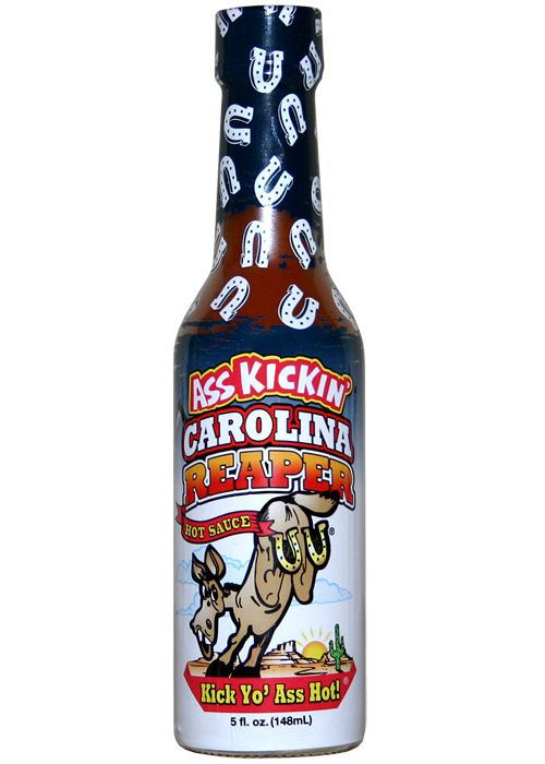 Ass Kickin' Carolina Reaper Chilisauce, 5oz