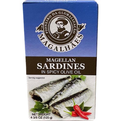 Magellan – Sardinen in Olivenöl – HOT – 125 G