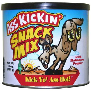 Ass Kickin Snack Mix with Habanero Pfeffer. – 10oz