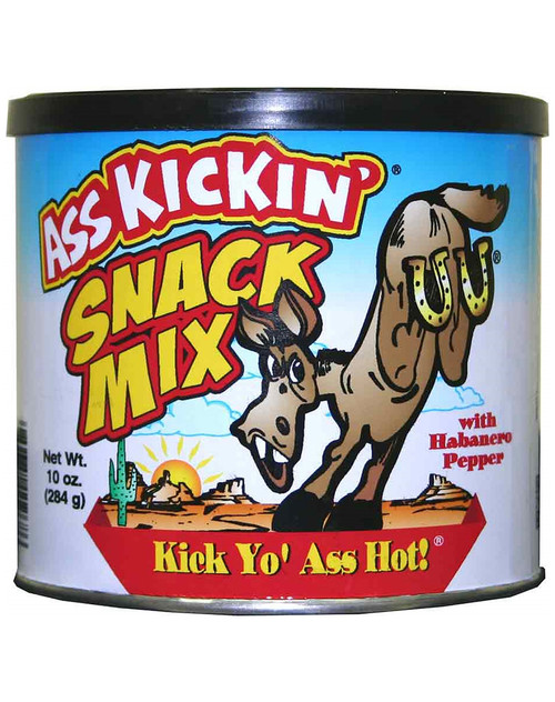 Ass Kickin Snack-Mischung mit Habanero Pfeffer, 10oz