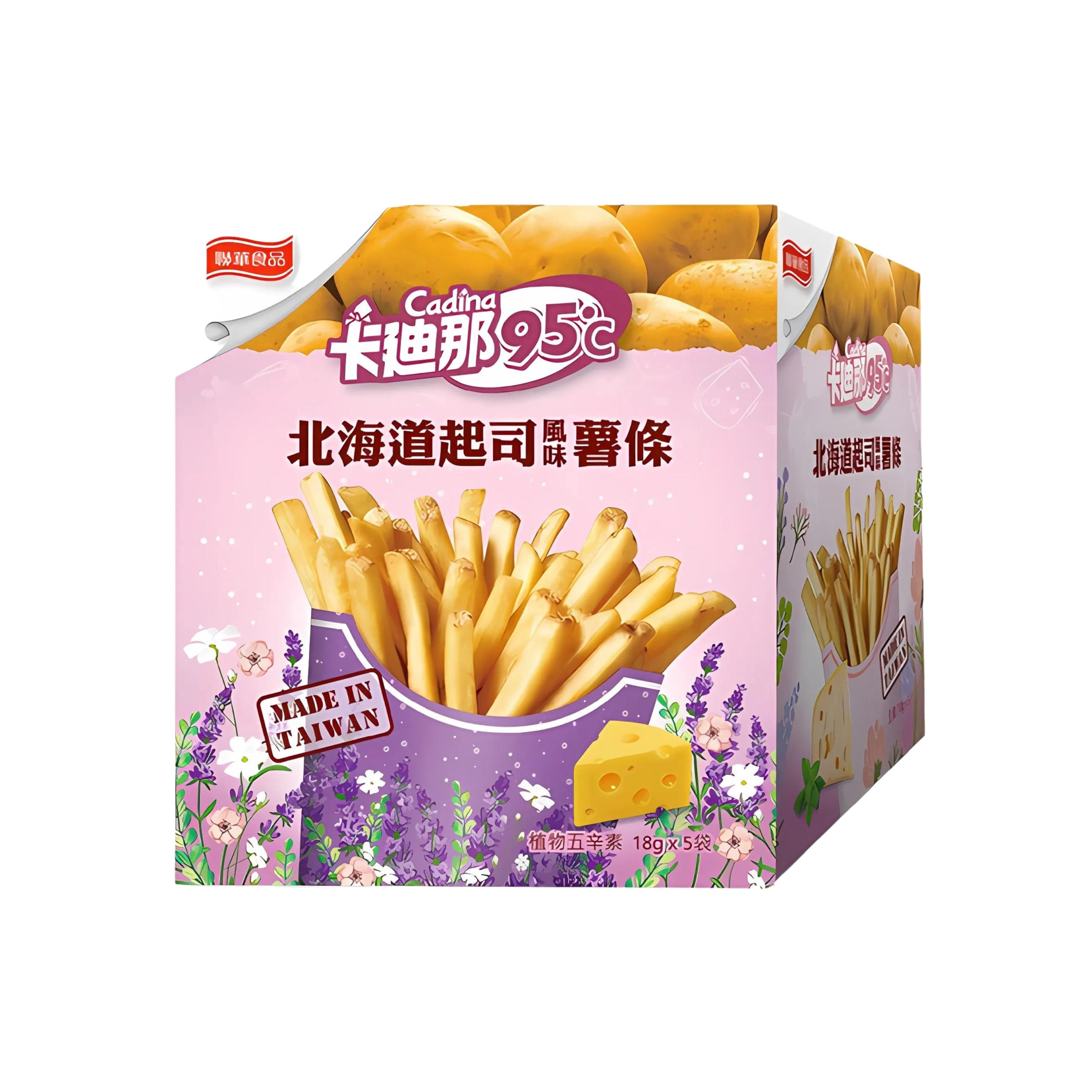 Cadina 95°C Fries Hokkaido Style Käsegeschmack (Taiwan)