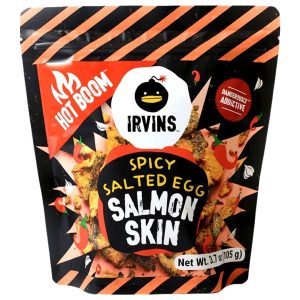 Irvins würzig gesalzenes Ei – Lachshaut – 105 g