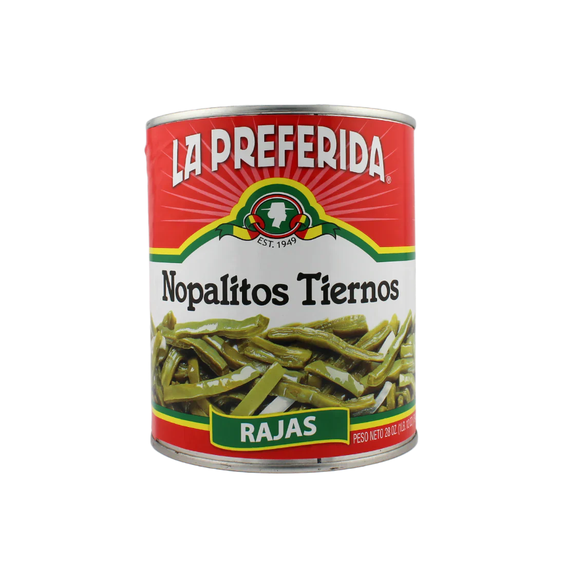 La Preferida Nopalitos, 28 Unzen – Packung mit 12