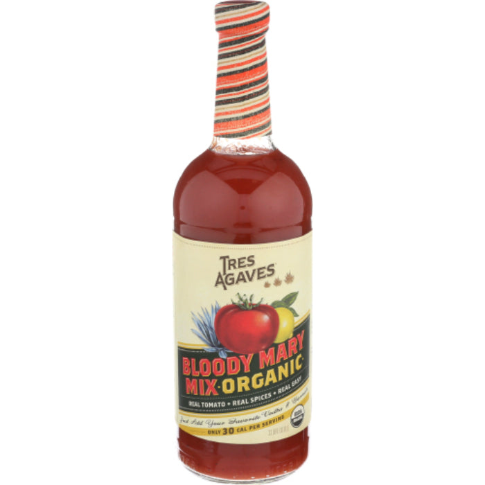 Tres Agaves Mischung Bloody Mary 33.8 Oz – Packung mit 12 Stück