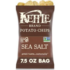 Kettle Foods – Chip Kartoffelsalz 7,5 Unzen – Packung mit 12 Stück