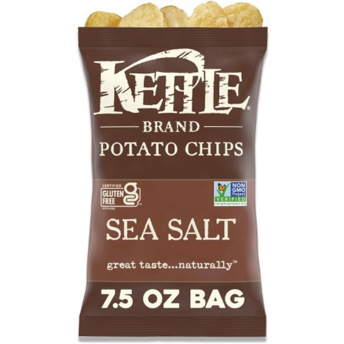 Wasserkocher Lebensmittel – Chip Kartoffel Meersalz 7,5 Oz – Packung mit 12