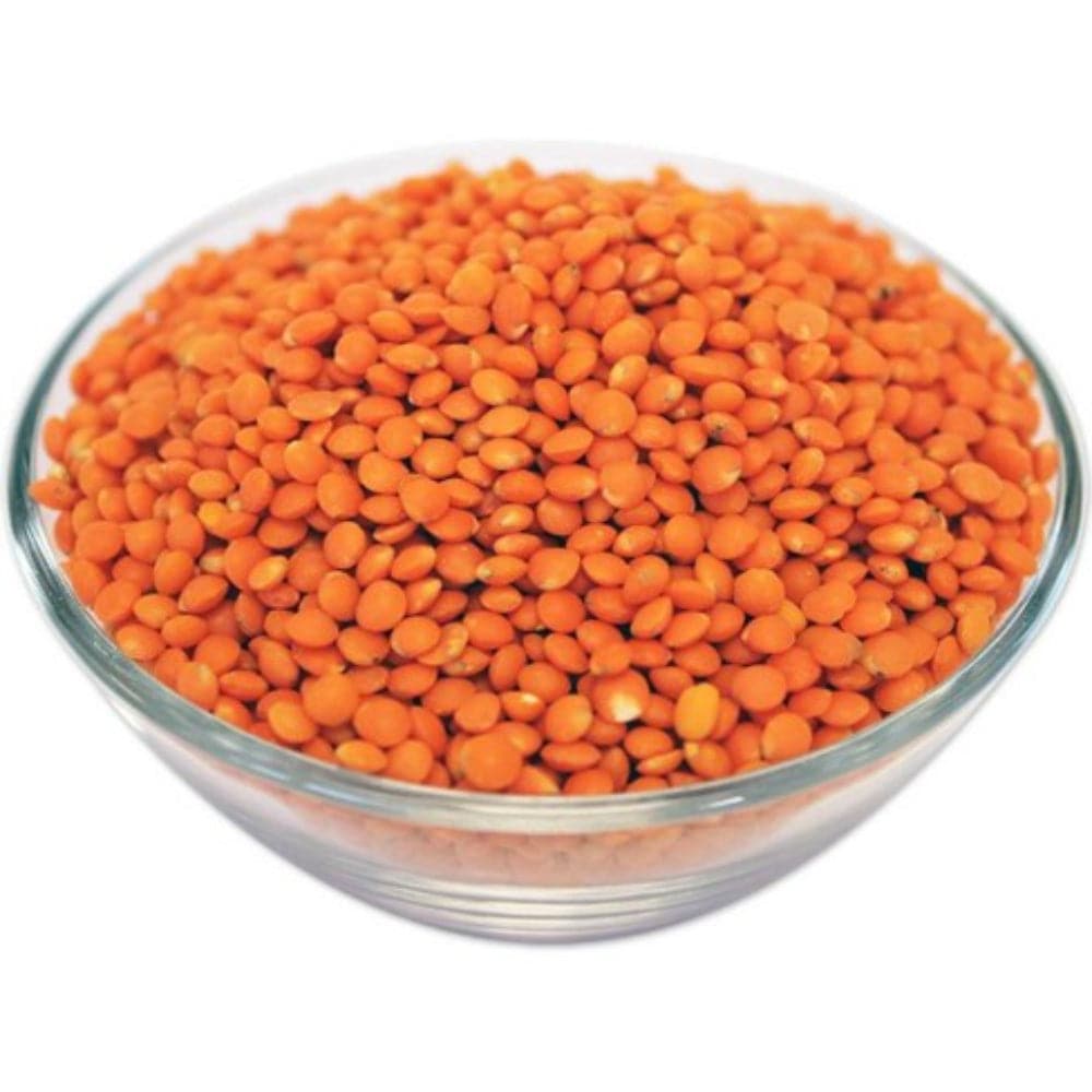 BULK EB – Organische Linsen Rot Split, 25 Lbs