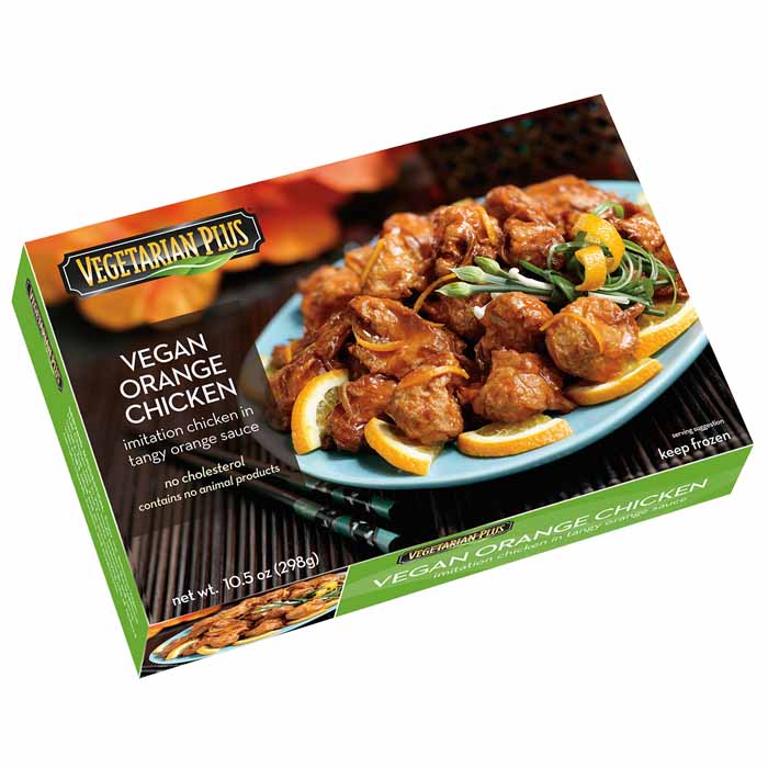 Vegetarier Plus – Veganes Orangenhühnchen, 10,5 Unzen