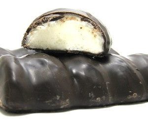 Schokolade bedeckt Vanille Marshmallow Twist