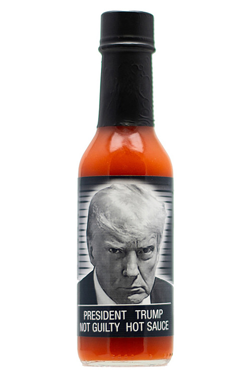 President Trump’s Not Guilty Habanero scharfe Sauce. – 5oz