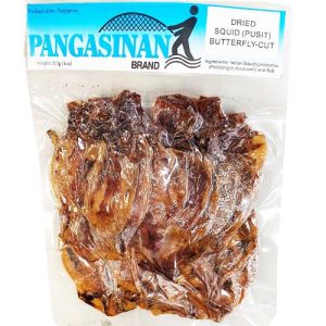 Pangasinan getrockneter Tintenfisch (Pusit) – Schmetterlingsschnitt – 4 Unzen