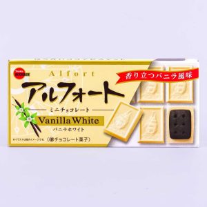 Bourbon Alfort dunkle Schokoladenkekse – weiße Vanille